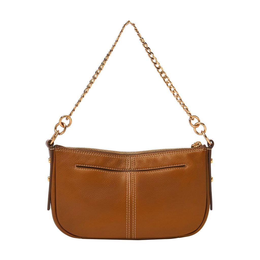 Túi đeo chéo nữ da thật LiteHide™ Fossil JOLIE Baguette ZB1907194 - màu nâu