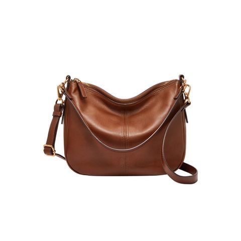 Túi đeo chéo nữ Fossil JOLIE da thật ZB7716200, màu nâu