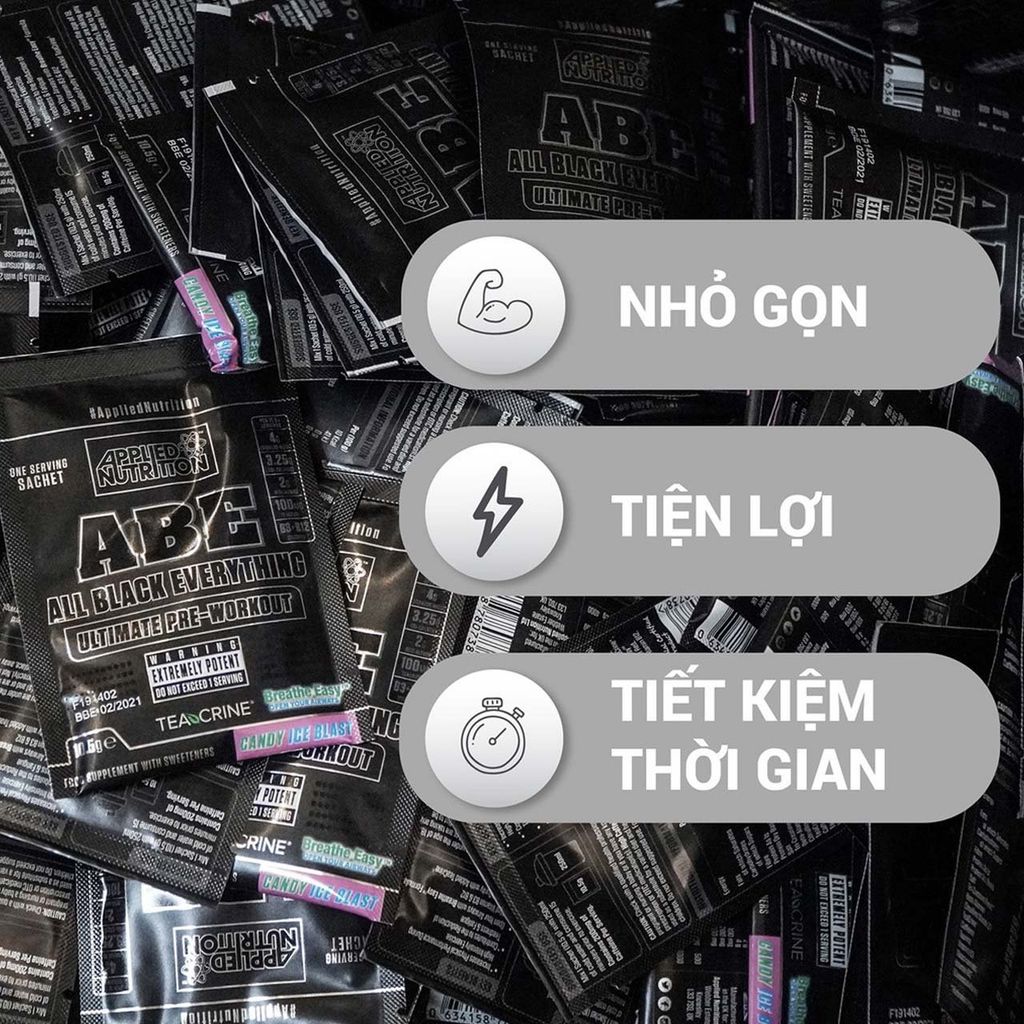 Applied ABE Pre Workout Gói 1 Lần Dùng