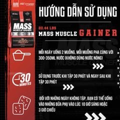 Elite Labs USA Mass Muscle Gainer 20lbs (9.2kg)
