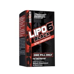 Lipo 6 Black 60 Viên