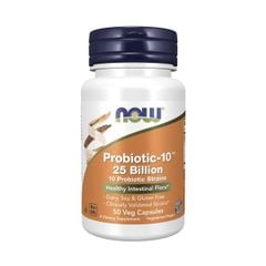 Now Probiotic-10 25 Billion 50 Viên