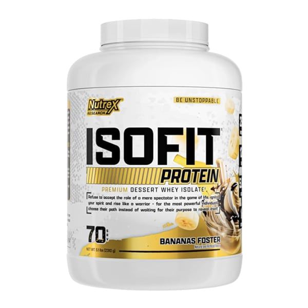 Nutrex IsoFit Protein Whey Isolate 5lbs