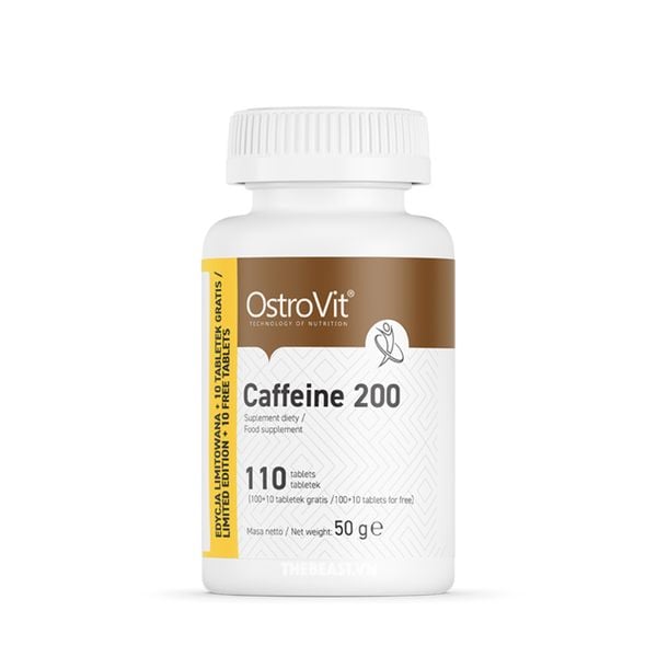 OstroVit Caffeine 200 Viên