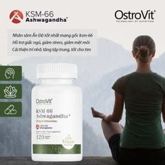 OstroVit KSM 66 Ashwagandha 120 Viên