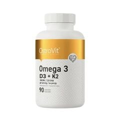 OstroVit Omega 3 D3 + K2 90 viên