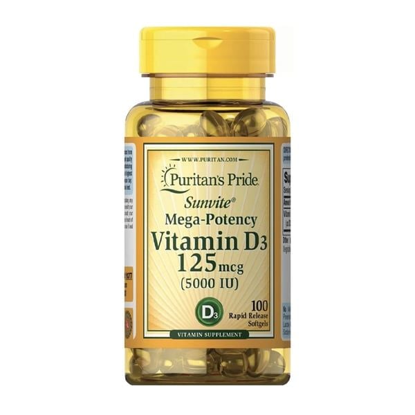 Puritan's Pride Vitamin D3 5000iu