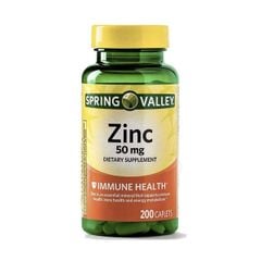 Spring Valley Zinc 50mg 200 Viên