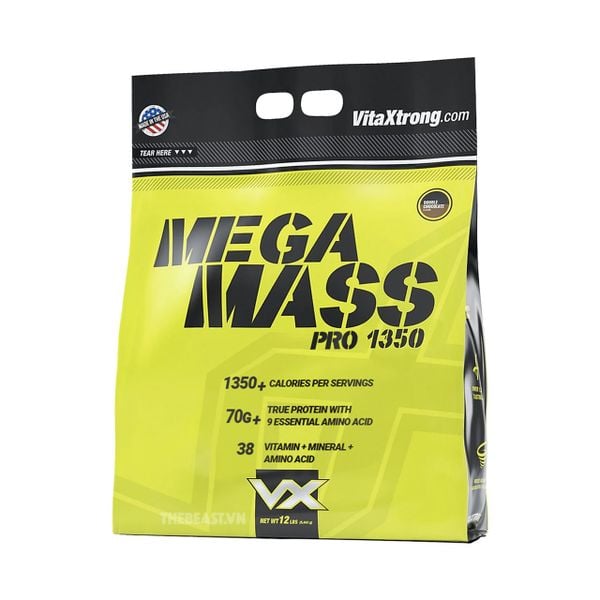 VitaXtrong Mega Mass Pro 1350 12lbs (5.4kg)