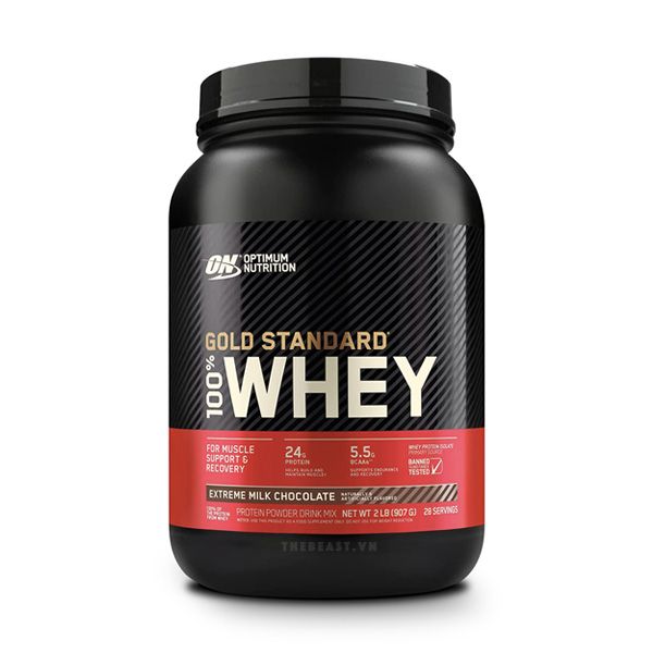 Whey Gold Standard 908g size nhỏ trải nghiệm