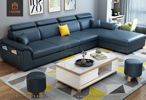 Ghế sofa da Hàn Quốc góc L SF 5045