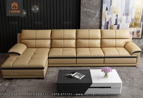 Ghế sofa da Hàn Quốc góc L SF 5046