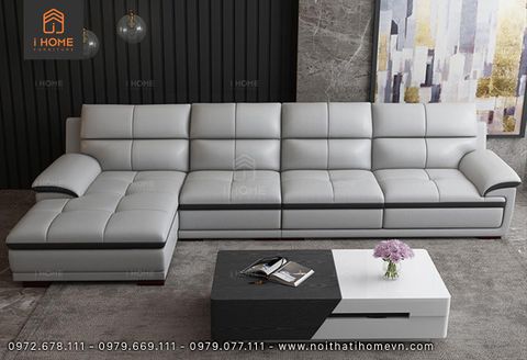 Ghế sofa da Hàn Quốc góc L SF 5046