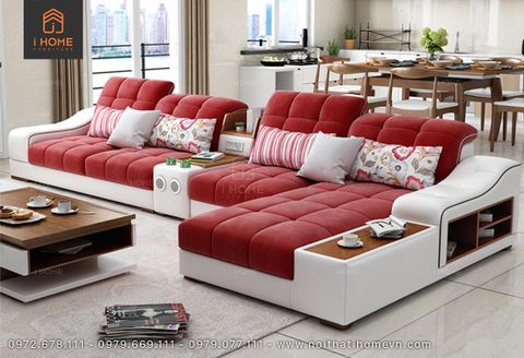 Ghế sofa da Hàn Quốc góc L SF 5047