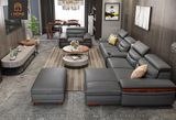 Ghế sofa da Hàn Quốc góc L SF 5048