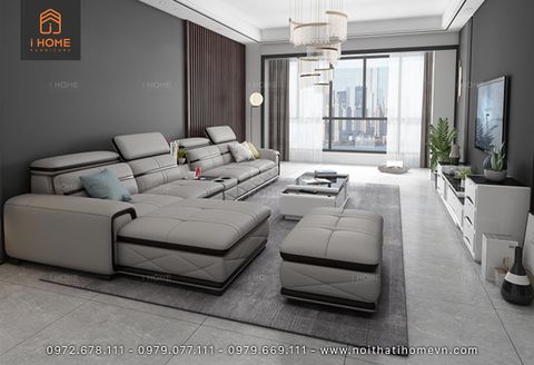 Ghế sofa phòng khách góc L SF 5007