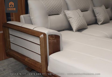 Ghế sofa gỗ nệm phòng khách SF 5043