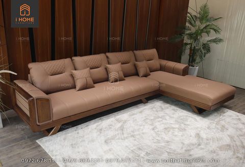 Ghế sofa gỗ nệm phòng khách SF 5043