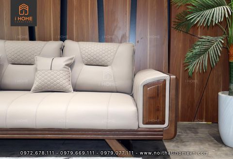 Ghế sofa gỗ nệm phòng khách SF 5043