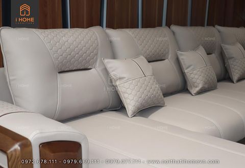 Ghế sofa gỗ nệm phòng khách SF 5043