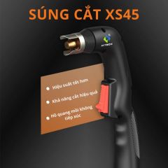 Máy cắt plasma Hitbox HBC45II cho đường cắt mịn trên thép carbon, thép không gỉ và nhôm