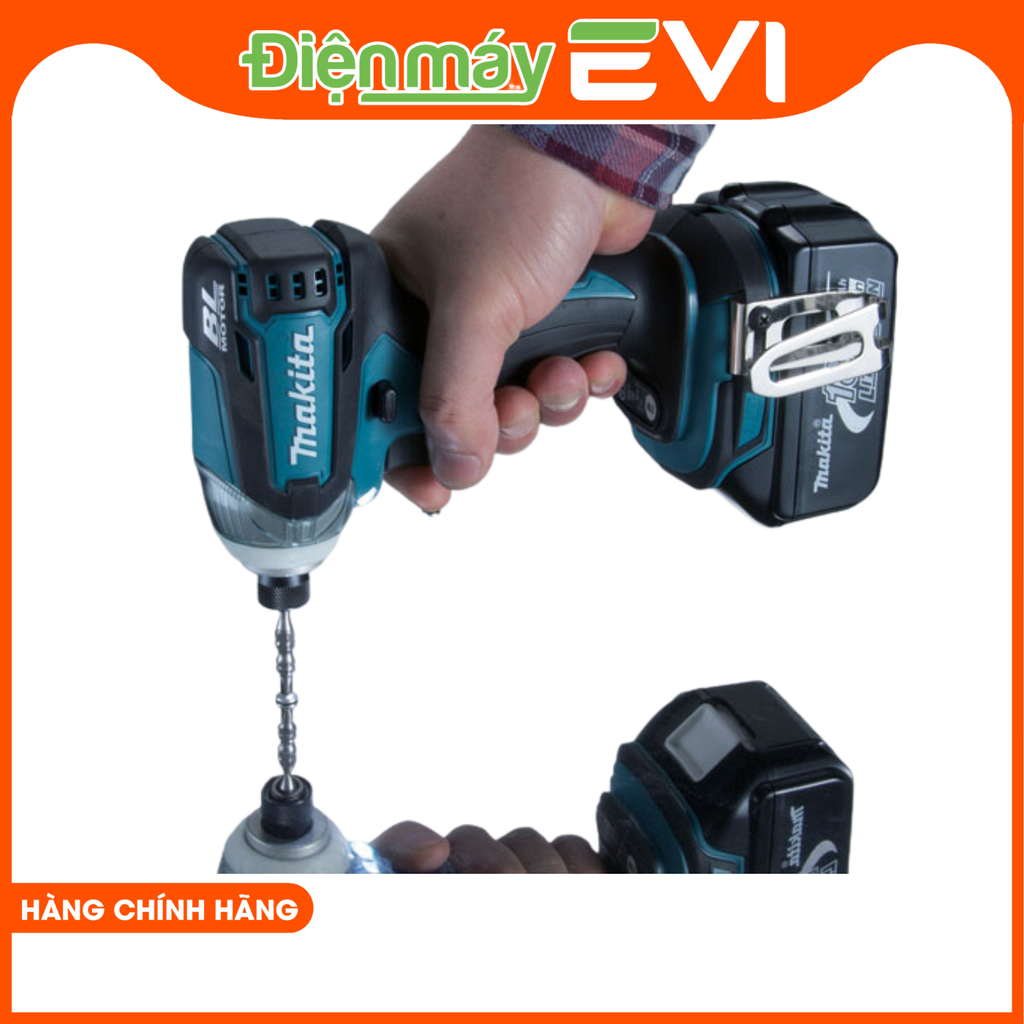 Máy bắn vít chuyên vít pin Makita DTD153Z Khả năng vặn ốc mạnh mẽ lên đến 175Nm. Độ chính xác cao khi vặn ốc, giúp tránh tình trạng xoắn quá hoặc không đủ