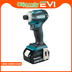 Máy bắn vít chuyên vít pin Makita DTD172RTE Lực xoắn cực đại lên đến 180Nm giúp làm việc dễ dàng với các vít cứng, bu lông lớn. Sản phẩm đi kèm với 2 pin 18V/5.0Ah và 1 sạc nhanh