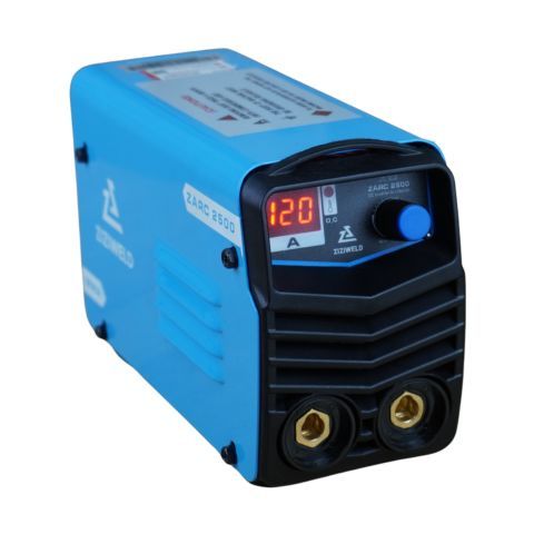 Máy hàn que mini Ziziweld ZARC 2500 sử dụng que hàn 2.5mm - 3.2mm. Dòng hàn ổn định, hàn êm