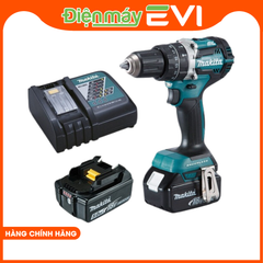 Máy khoan pin cầm tay Makita DHP482RAE Lực siết tối đa : Cứng / Mềm 62Nm / 36Nm, khả năng khoan : Thép/Gỗ/Tường:13/38/13 mm