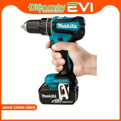 Máy khoan pin cầm tay Makita DHP485Z  Công tắc có thể điều chỉnh tốc độ và mô-men xoắn cho phép người dùng tùy chỉnh theo nhu cầu