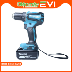 Máy khoan pin cầm tay Makita DDF485SFE Với động cơ mạnh mẽ và pin dung lượng cao, sản phẩm này có thể khoan và vặn vít nhanh chóng và hiệu quả