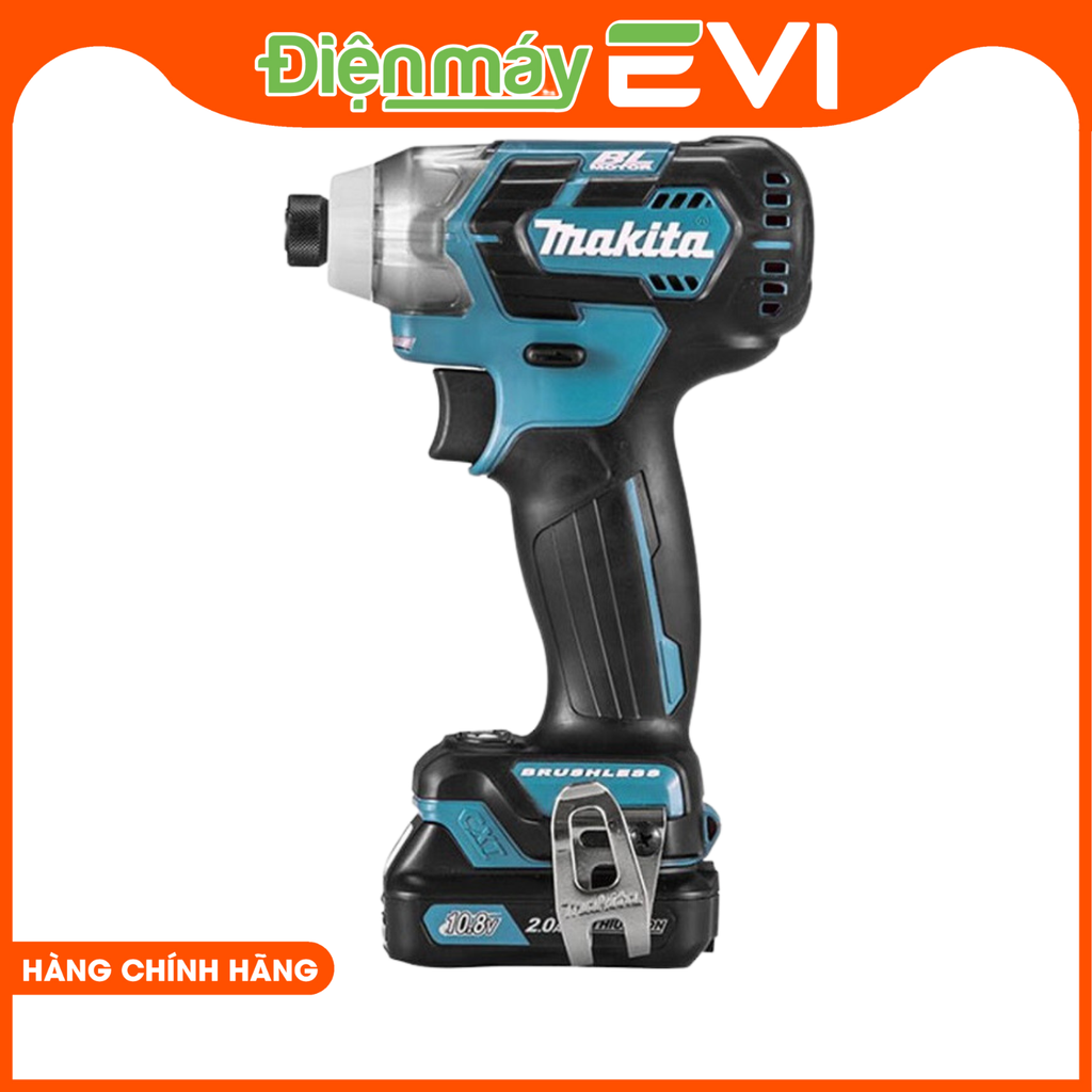 Máy bắn vít chuyên vít pin Makita TD111DZ Công suất mạnh mẽ giúp vặn và lắp đặt ốc vít nhanh chóng và dễ dàng trong các tình huống khác nhau