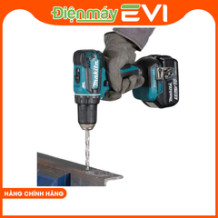 Máy khoan pin cầm tay Makita DDF485Z Động cơ BL cung cấp mô-men xoắn cực đại 50Nm (440 in.lbs.) giúp thực hiện các tác vụ nặng