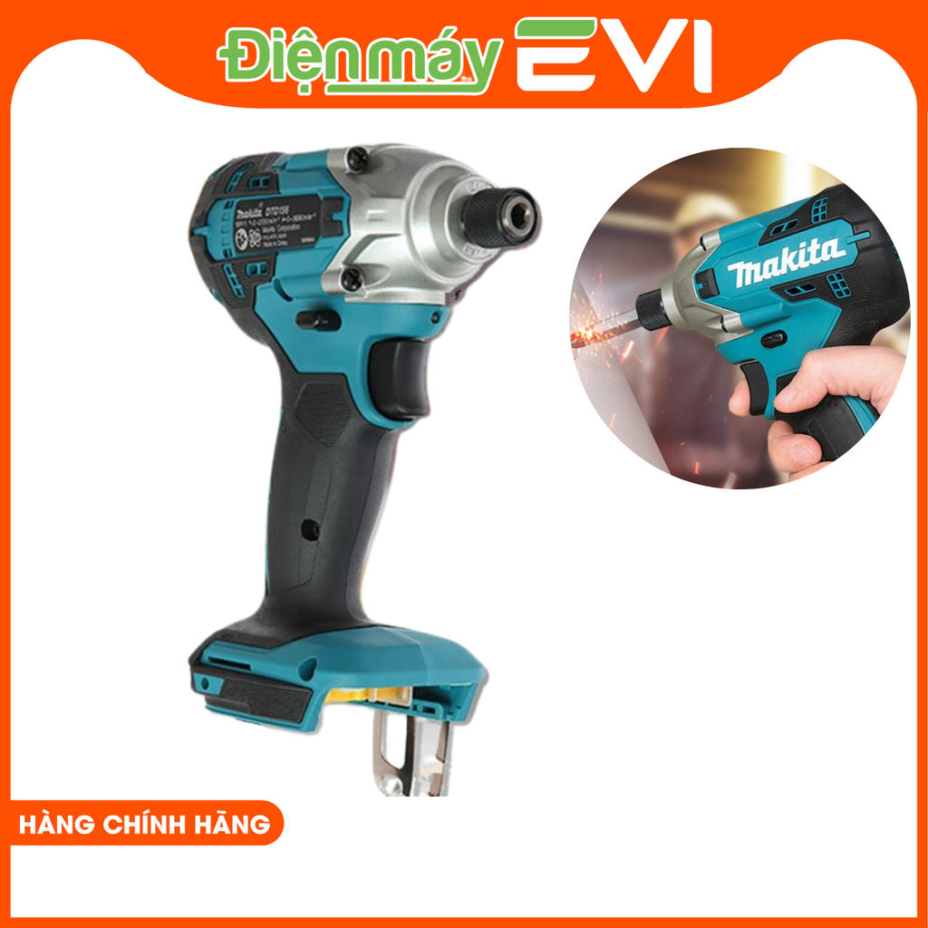 Máy bắn vít chuyên vít pin Makita DTD156Z Có thể điều chỉnh tốc độ vặn vít để phù hợp với từng loại vật liệu khác nhau. Khả năng vặn vít và bu lông có kích thước lớn hơn so với nhiều sản phẩm cùng loại trên thị trường