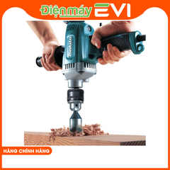 Máy khoan sắt Makita DS5000 Với công suất lớn 750W và tốc độ không tải lên đến 600vòng/phút. có thể khoan trên nhiều bề mặt chất liệu cứng như nhôm, gỗ, thép,… một cách dễ dàng