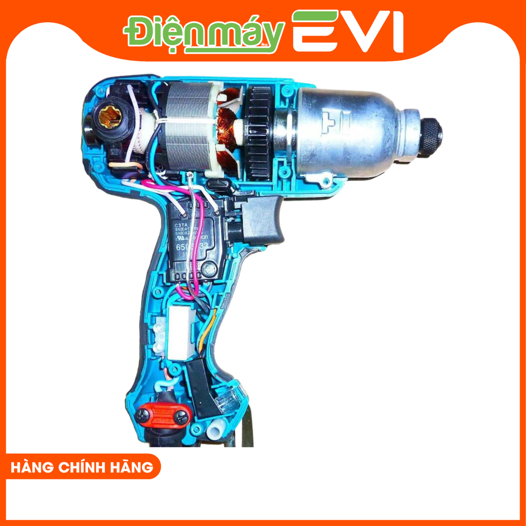 Máy bắn vít chuyên vít Makita TD010F Công suất cao 230W, cho phép vặn được các loại vít lớn và cứng như vít lục giác