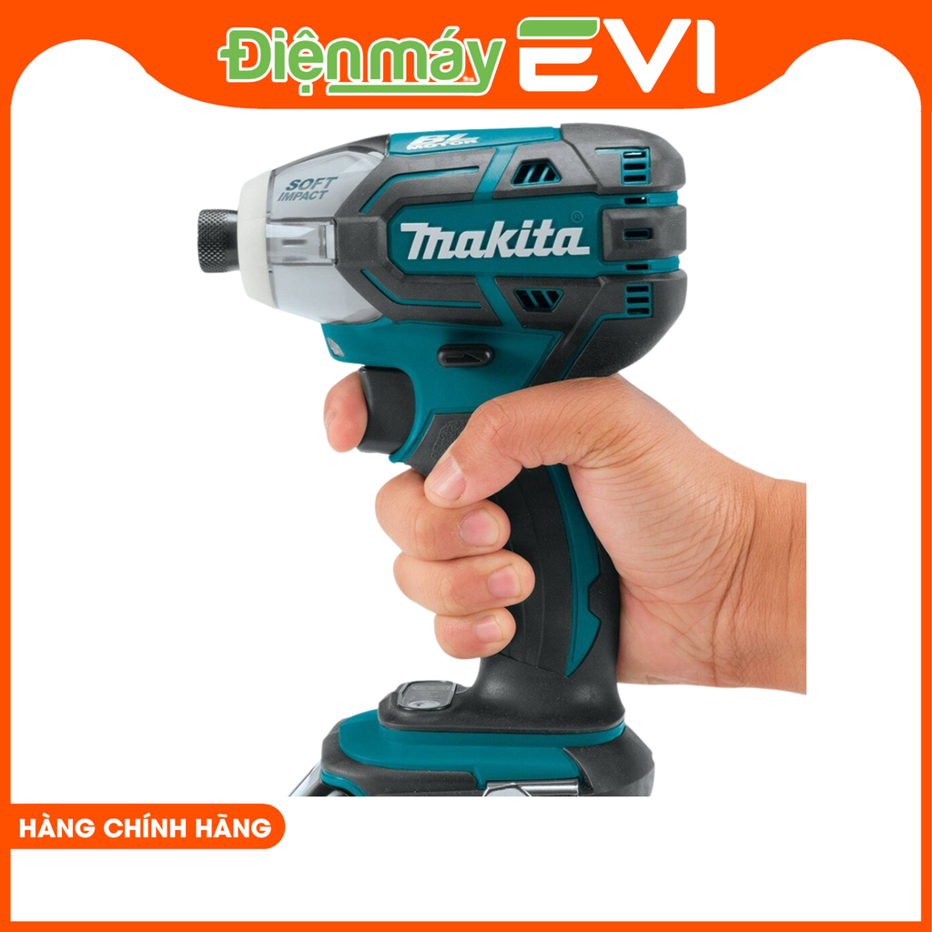 Máy bắn vít xung dầu dùng pin Makita DTS141RME Tốc độ đập lên đến 2,700 lần/phút giúp vặn ốc và ren nhanh hơn. Lực siết tối đa đạt 40Nm