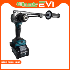 Máy khoan pin cầm tay Makita HP001GM201 Động cơ không chổi than giúp bạn làm việc trên mọi bề mặt vật liệu kể cả thép hay bê tông. Lực siết tối đa: Cứng / Mềm : 140Nm/68Nm