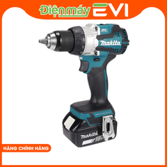 Máy khoan pin cầm tay Makita DDF486Z Tăng hiệu suất trong các ứng dụng tải nặng liên tục nhờ động cơ không chổi than mạnh mẽ