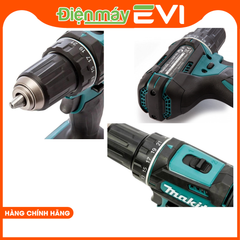 Máy khoan pin cầm tay Makita DDF482Z Tốc độ không tải cao / thấp giúp điều chỉnh linh hoạt tốc độ khoan và vặn vít phù hợp với nhu cầu sử dụng