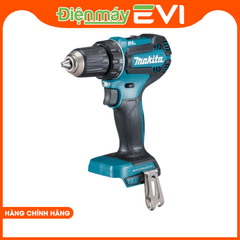 Máy khoan pin cầm tay Makita DDF485Z Động cơ BL cung cấp mô-men xoắn cực đại 50Nm (440 in.lbs.) giúp thực hiện các tác vụ nặng