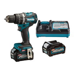 Máy khoan pin cầm tay Makita HP002GA201 Khả năng khoan và vặn vít đa dạng với nhiều loại vật liệu khác nhau, từ thép, gỗ, đến tường gạch