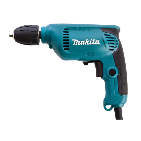 Máy khoan điện Makita 6413 Động cơ mạnh mẽ giúp khoan nhanh và hiệu quả. Khả năng khoan đường kính lớn, lên đến 10mm cho các vật liệu khác nhau như thép, gỗ, nhựa...