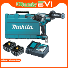Máy khoan pin cầm tay Makita DHP486RTE Có khả năng thay đổi chế độ khoan/vặn với 21 mức điều chỉnh khác nhau để phù hợp với mọi nhu cầu sử dụng