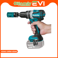 Máy khoan pin cầm tay Makita DHP484Z Công suất mạnh mẽ và độ bền cao giúp hoàn thành công việc một cách nhanh chóng và hiệu quả