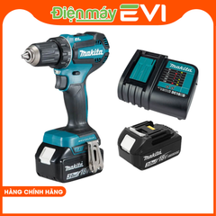 Máy khoan pin cầm tay Makita DDF485SFE Với động cơ mạnh mẽ và pin dung lượng cao, sản phẩm này có thể khoan và vặn vít nhanh chóng và hiệu quả