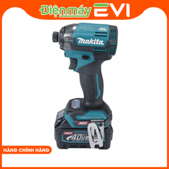 Máy bắn vít và chuyên vít pin Makita TD002GZ01 Được trang bị cơ chế mới “công nghệ lò xo kép, lắp mũi vít một chạm.