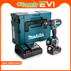 Máy khoan pin cầm tay Makita DDF482RAE Mô-men xoắn cực đại lên đến 62 Nm, giúp máy có độ mạnh mẽ cần thiết để xử lý các tác vụ khó khăn và phức tạp