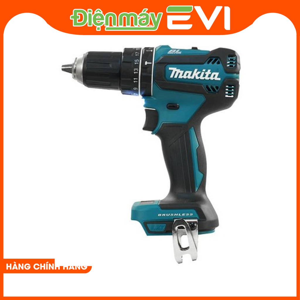 Máy khoan pin cầm tay Makita DHP485Z  Công tắc có thể điều chỉnh tốc độ và mô-men xoắn cho phép người dùng tùy chỉnh theo nhu cầu