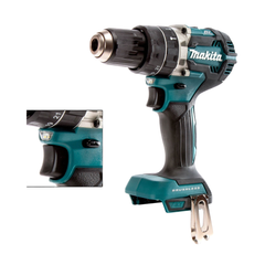 Máy khoan pin cầm tay Makita DHP484Z Công suất mạnh mẽ và độ bền cao giúp hoàn thành công việc một cách nhanh chóng và hiệu quả